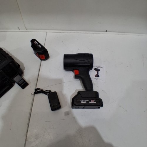 CORDLESS LEAF BLOWER - BLACK (MODEL: BFJ-001) image 2
