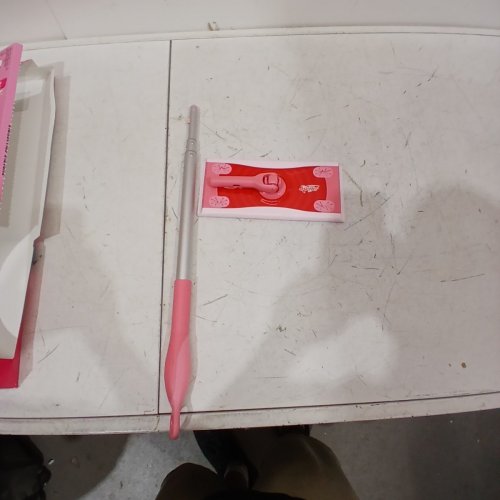 SWIFFER 2-IN-1 LIMITED EDITION FLOOR SWEEP & MOP PRO *SWIFFER ONLY* - PINK image 2