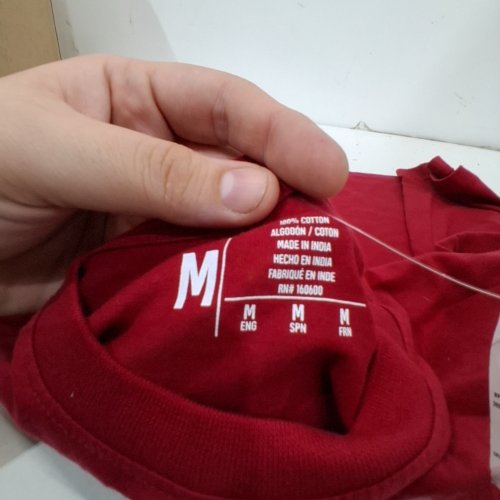BPS MENS CLASSIC LOGO SHORT SLEEVE T SHIRT - MEDIUM - RED (STYLE:4751257) image 4