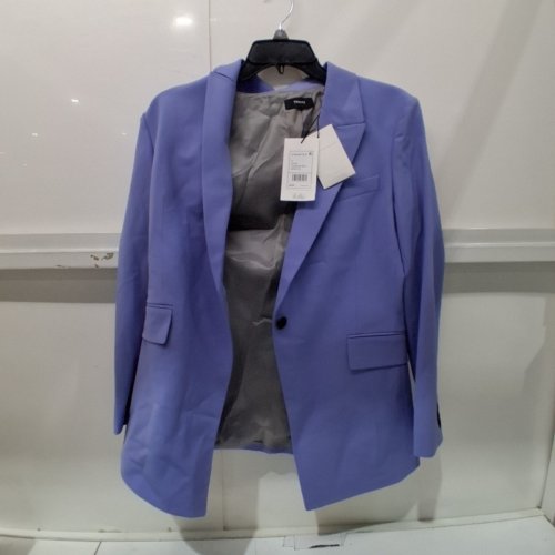 WOMEN'S THEORY ETIENNETTE BLAZER - 6 - PURPLE (STYLE: H0101113) image 2