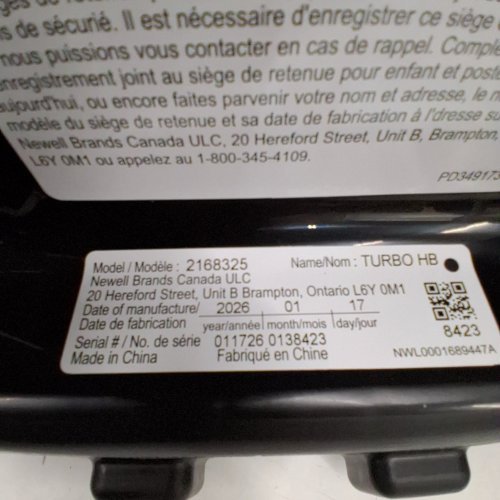 GRACO 2-IN-1 TURBOBOOSTER HIGHBACK TO BACKLESS BOOSTER CAR SEAT - 40-100LB MAX - BLACK (MODEL: 2168325) image 2