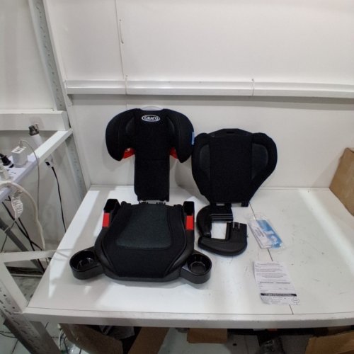 GRACO 2-IN-1 TURBOBOOSTER HIGHBACK TO BACKLESS BOOSTER CAR SEAT - 40-100LB MAX - BLACK (MODEL: 2168325) image 3