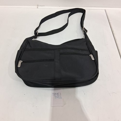 TIME AND TRU MULTI-POCKET CROSSBODY BAG - BLACK (STYLE: D31) image 3