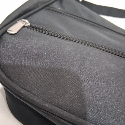 TIME AND TRU MULTI-POCKET CROSSBODY BAG - BLACK (STYLE: D31) image 4