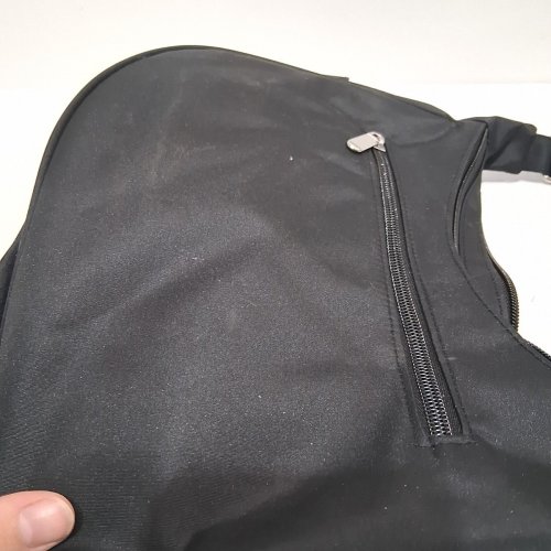 TIME AND TRU MULTI-POCKET CROSSBODY BAG - BLACK (STYLE: D31) image 5