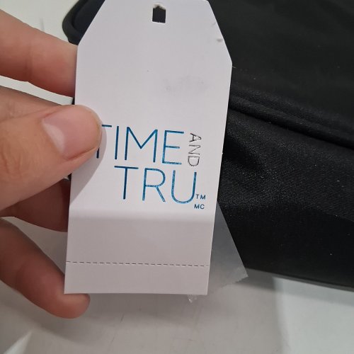 TIME AND TRU MULTI-POCKET CROSSBODY BAG - BLACK (STYLE: D31) image 6