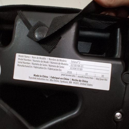 DIONO SOLANA 2 LATCH BACKLESS BOOSTER CAR SEAT WITH CUPHOLDERS AND REMOVABLE WASHABLE COVER - FOR KIDS 40-120LBS - CHARCOAL BLACK (MODEL: 32100-NA-01) image 2