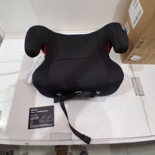 DIONO SOLANA 2 LATCH BACKLESS BOOSTER CAR SEAT WITH CUPHOLDERS AND REMOVABLE WASHABLE COVER - FOR KIDS 40-120LBS - CHARCOAL BLACK (MODEL: 32100-NA-01) image 3