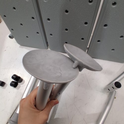 MEDLINE GUARDIAN BATHTUB TRANSFER BENCH WITH BACK SUPPORT & SUCTION FEET - 400LBS CAPACITY - GREY (MODEL: G3-100KBX1) image 3