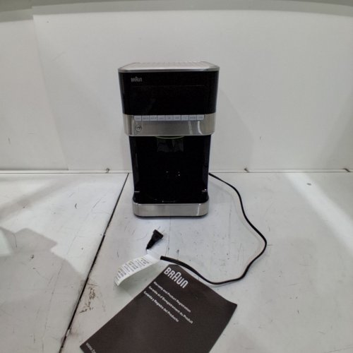 BRAUN BREWSENSE 12-CUP DRIP COFFEE MAKER - BLACK/SILVER (MODEL#: KF7150BK) image 3