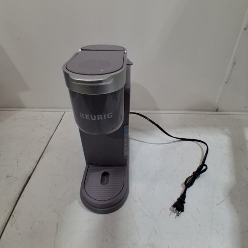 KEURIG K-SLIM + ICED K-ICED SINGLE SERVE COFFEE MAKER - ICE GREY (MODEL: K26F) image 3