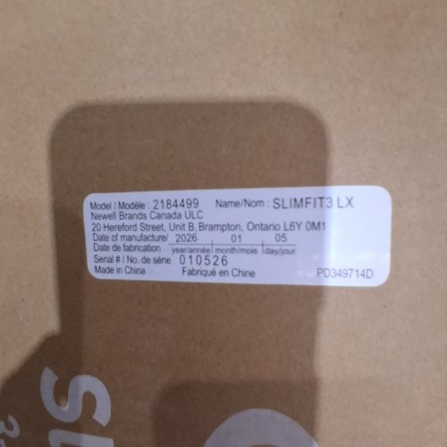 GRACO SLIMFIT3 LX 3-IN-1 CAR SEAT WITH ANTI-REBOUND BAR (MODEL: 2184499) image 2