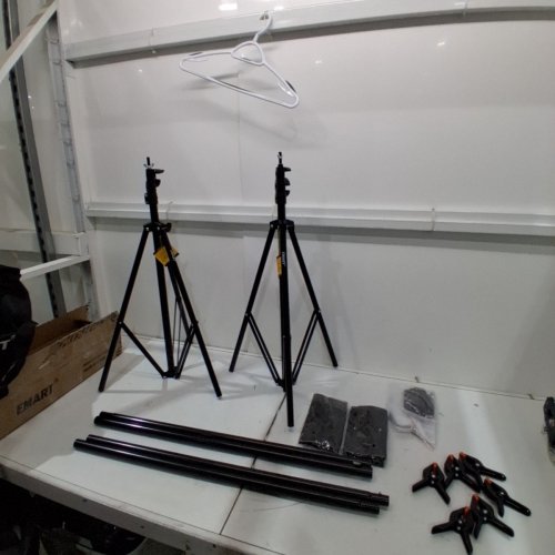 EMART PHOTO VIDEO STUDIO BACKGROUND BACKDROP STAND KIT - 8.5FT X 10FT PHOTOGRAPHY SUPPORT SYSTEM (M# EM-BS2630N) image 2
