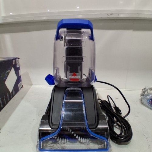 BISSELL POWERCLEAN POWERFUL & LIGHTWEIGHT TURBOBRUSH PET UPRIGHT CARPET CLEANER - 120V - BLUE - (MODEL:3939C) image 3