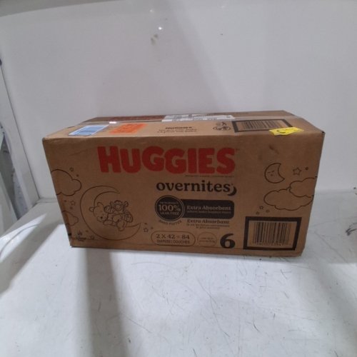 84PK HUGGIES OVERNITES EXTRA ABSORBENT DISPOSABLE DIAPERS - SIZE 6 (35+LB) - DISNEY WINNIE THE POOH image 4