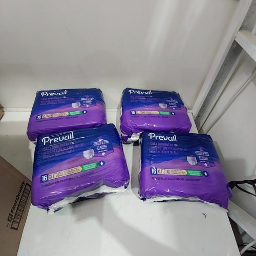 64PK PREVAIL DAILY DISPOSABLE UNDERWEAR - XL (ITEM: PWC-514/1) image 3