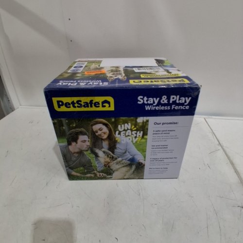 PETSAFE STAY + PLAY WIRELESS FENCE, COVERS UP TO 3/4 ACRE, FOR DOGS AND CATS OVER 2.3 KG, WATERPROOF AND RECHARGEABLE, WITH TONE AND STATIC STIMULATION (PIF00-13663) image 4