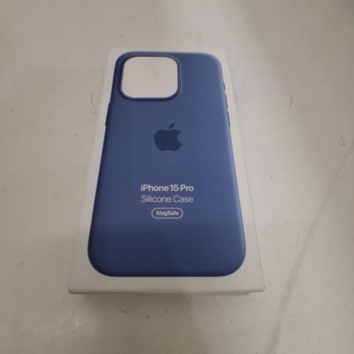 APPLE SILICONE CASE WITH MAGSAFE FOR IPHONE 15 PRO - WINTER BLUE (MODEL: A3125) image 2