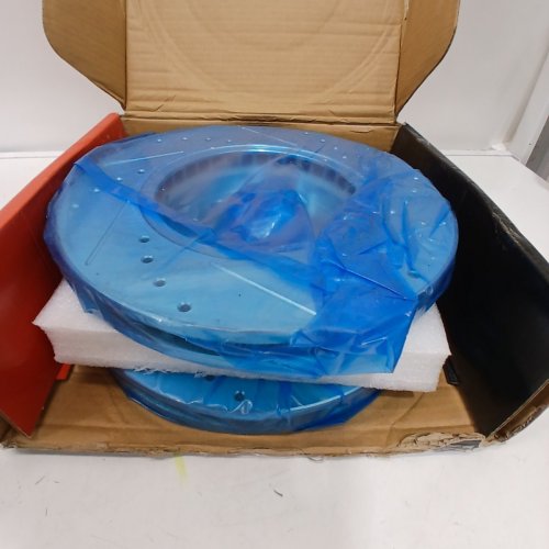 A-PREMIUM VENTED DISC BRAKE ROTORS - FOR SELECT MAKES AND MODELS - (MODEL: R062512130 / BRS55184) image 2