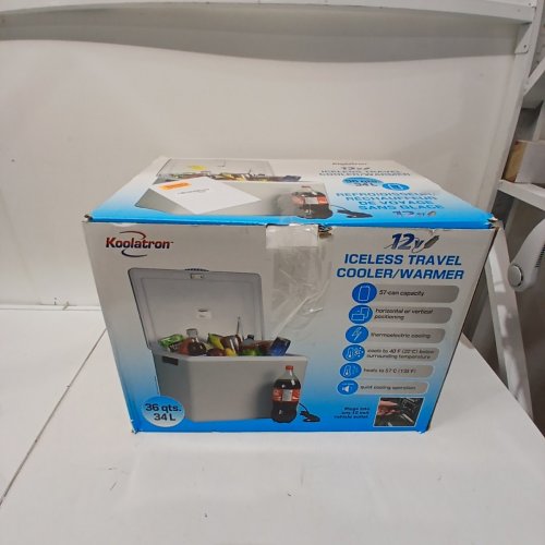 KOOLATRON KOOL KADDY COOLER WARMER - 36QT - 12V - GREY (MODEL: P75) image 5