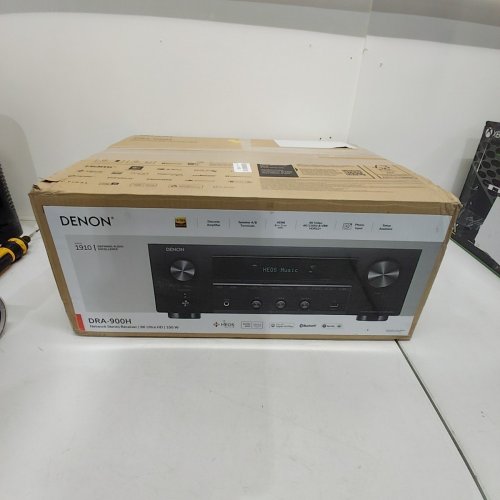DENON DRA-900H 8K 2-CHANNEL STEREO NETWORK RECEIVER - HIFI AMPLIFICATION WITH BUILT-IN HEOS - BLACK - (MODEL: DRA-900H) image 7