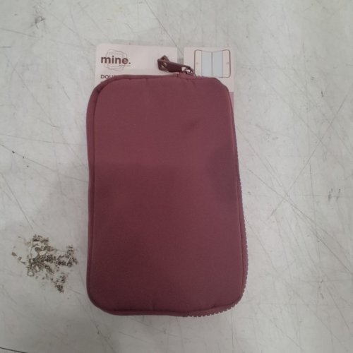 MINE DOUBLE DETACHABLE STORAGE POUCH - 10" X 5" - PINK image 3