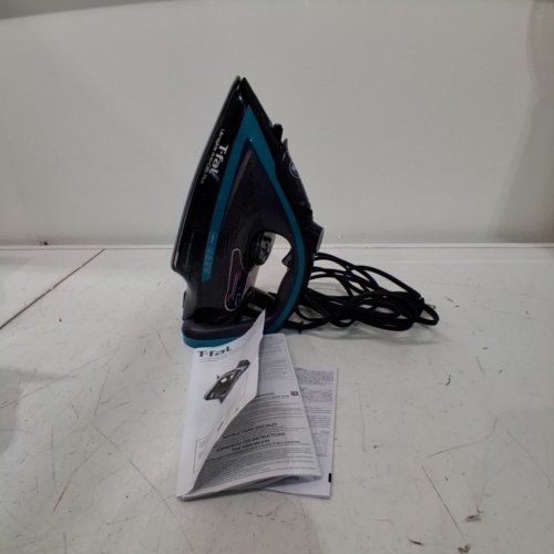 T-FAL ULTRAGLIDE PLUS ENHANCED STEAM IRON WITH CALCIUM COLLECTOR - BLACK/TEAL (MODEL: 1980969/FV5871Q0) image 3