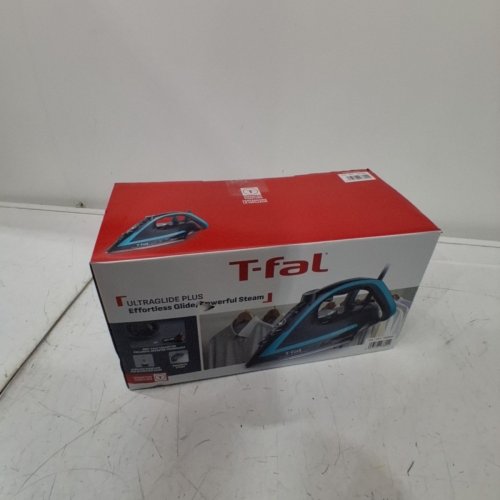 T-FAL ULTRAGLIDE PLUS ENHANCED STEAM IRON WITH CALCIUM COLLECTOR - BLACK/TEAL (MODEL: 1980969/FV5871Q0) image 5