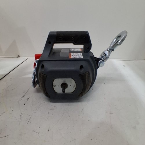 BABY WINCH WINCH - 1000 LBS; 5/16" DRILL SHAFT; 4 MM WIRE ROPE - BLACK (MODEL: ATQ-500H) image 3