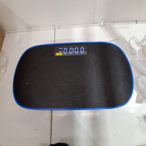 MERACH VIBRATION PLATE EXERCISE MACHINE - 300 LBS MAX - BLUE (MODEL: MR-2398) image 2