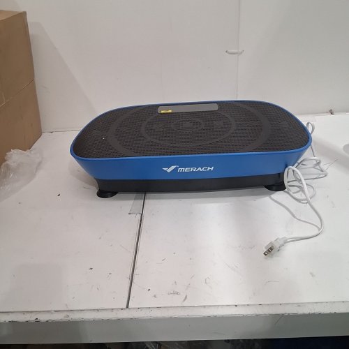 MERACH VIBRATION PLATE EXERCISE MACHINE - 300 LBS MAX - BLUE (MODEL: MR-2398) image 4