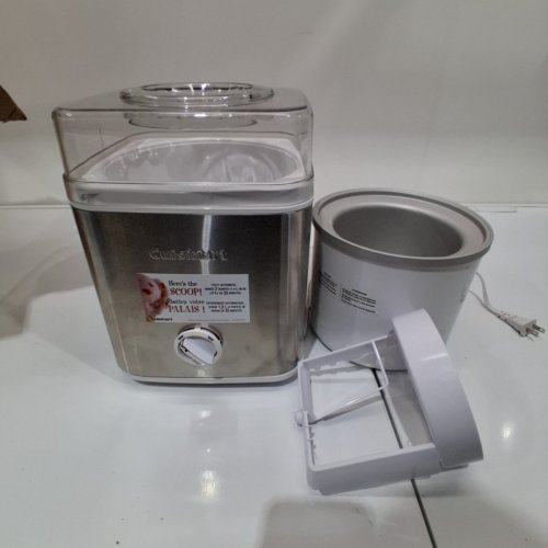CUISINART FROZEN YOGURT-ICE CREAM & SORBET MAKER - 2QT ( MODEL- ICE-30WNC) image 3