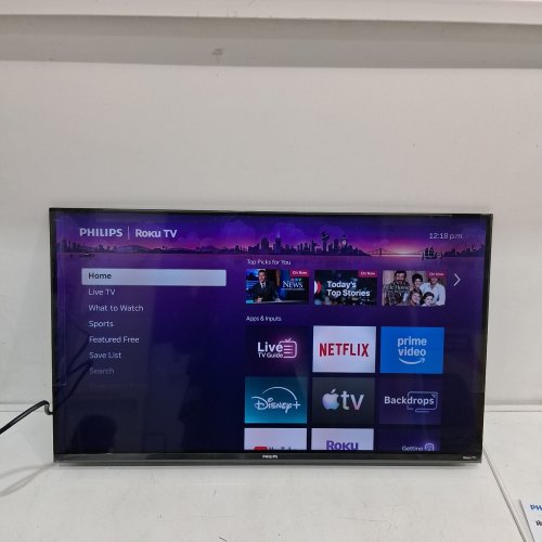 PHILIPS 7600 SERIES FULL HD QLED ROKU TV - 32" - BLACK - (MODEL: 32PQF7676/F6) image 2