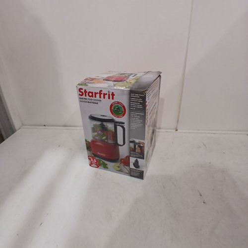 STARFRIT ELECTRIC FOOD CHOPPER - 3.5 CUP - RED - (MODEL: 024235) image 5
