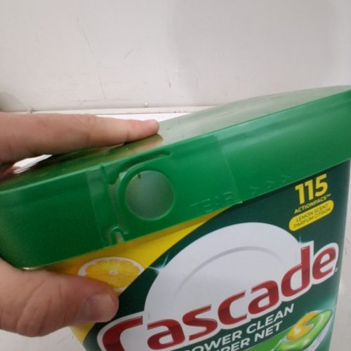 115PK CASCADE POWER CLEAN DISHWASHER DETERGENT - LEMON SCENT - 1.82KG image 3