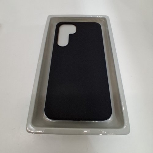 HEYDAY SILICONE PHONE CASE FOR SAMSUNG GALAXY S25+ - COMPATIBLE WITH MAGNETIC ACCESSORIES - BLACK image 2