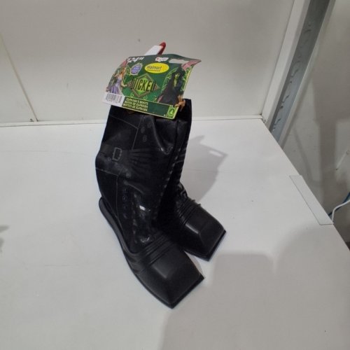 GIRL'S DISGUISE WICKED COSTUME ELPHABA'S BOOTS -One-Size Child Fit – (up to a size 1.5 shoe )OSFM - BLACK image 2