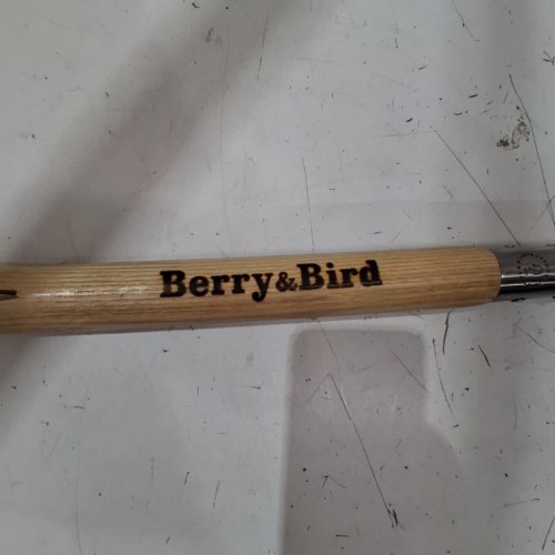 BERRY & BIRD GARDEN SPADE - 43" - BEIGE/SILVER (MODEL: 80011207) image 2