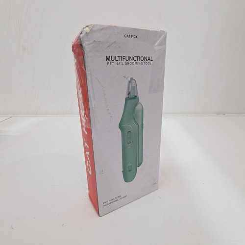 CAT PICK CORDLESS 2-IN-1 PET NAIL FILE AND CLIPPERS - USB-C RECHARGEABLE - MINT GREEN image 7