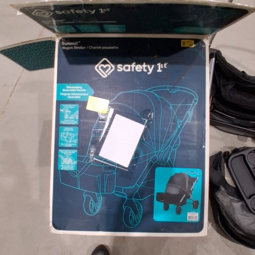 SAFETY 1ST SUMMIT WAGON STROLLER - 120LBS MAX - HIGHSTREET - MODEL:01241CHAY image 4