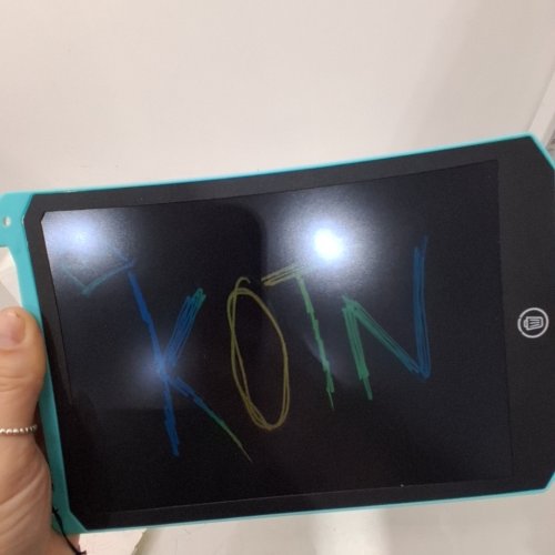 2PK LCD WRITING/DOODLE BOARD WRITING TABLET - PINK/BLUE image 2