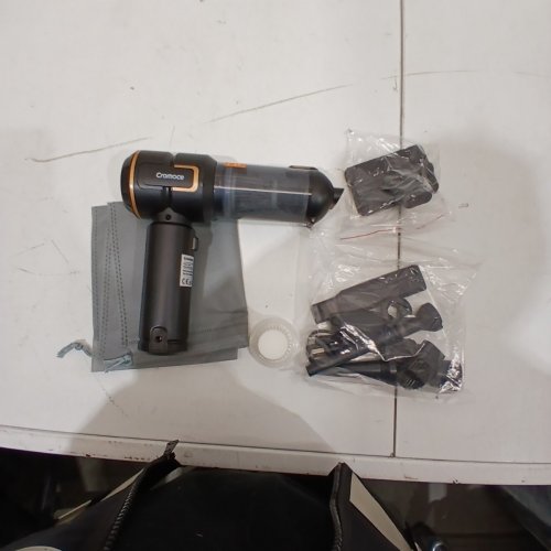 CROMOCE COMPACT HANDHELD VEHICLE VACUUM CLEANER - BLACK (MODEL: VAC02) image 3