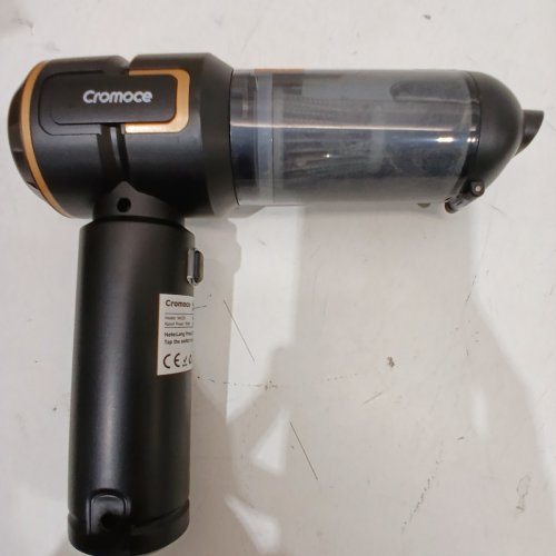 CROMOCE COMPACT HANDHELD VEHICLE VACUUM CLEANER - BLACK (MODEL: VAC02) image 4