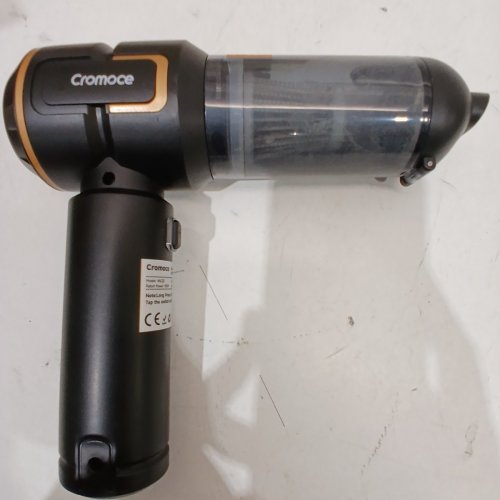 CROMOCE COMPACT HANDHELD VEHICLE VACUUM CLEANER - BLACK (MODEL: VAC02) image 5