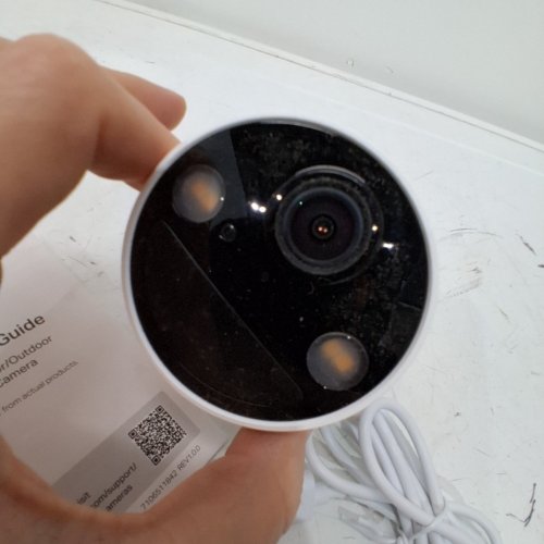 TP-LINK TAPO WIRE-FREE INDOOR/OUTDOOR SECURITY CAMERA - 2K 3MP QUALITY - WHITE (MODEL: C410) image 4