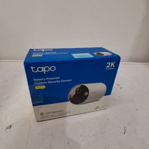 TP-LINK TAPO WIRE-FREE INDOOR/OUTDOOR SECURITY CAMERA - 2K 3MP QUALITY - WHITE (MODEL: C410) image 6