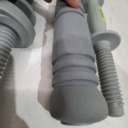 KISNBLD 3-IN-1 DUMBBELL SET WITH CONNECTOR- GREY image 3