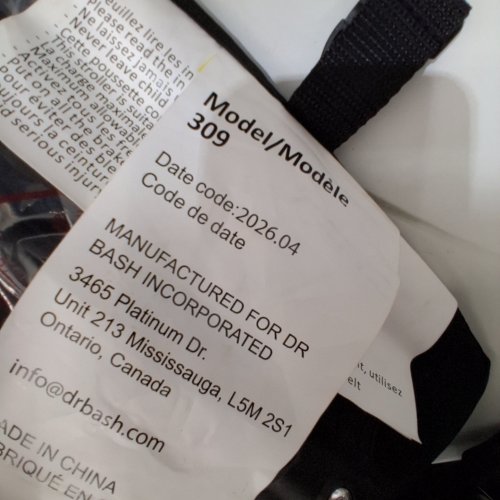 DRBASH SLEEK COMPACT FOLD BABY STROLLER - BLACK (MODEL: 309) image 2