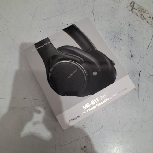 VEATOOL WIRELESS ACTIVE NOISE CANCELLING HEADPHONESWITH DEEP BASS - BLACK (MODEL: MS-B15 ANC) image 6