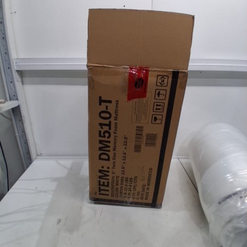 FURNITURE OF AMERICA ARTEMISIA 6" MEMORY FOAM MATTRESS - TWIN - WHITE (MODEL: DM510-T) image 5